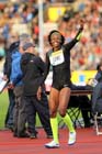 Chaunte Lowe in the high jump, 2012 Samsung Diamond League, Crystal Palace, London.